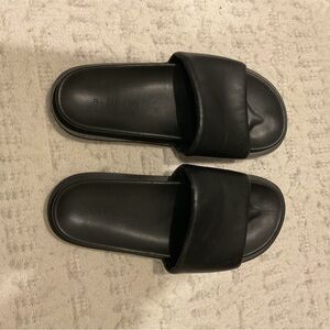 Billini Black Slide Sandals